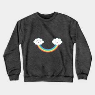 Cute Rainbow Smile Crewneck Sweatshirt